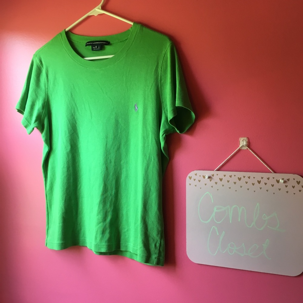 Green Ralph Lauren Sport T-Shirt